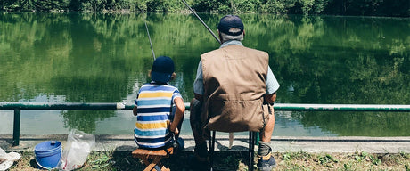 Casting Memories: A Cozy Family Fishing Adventure in Flannel Comfort