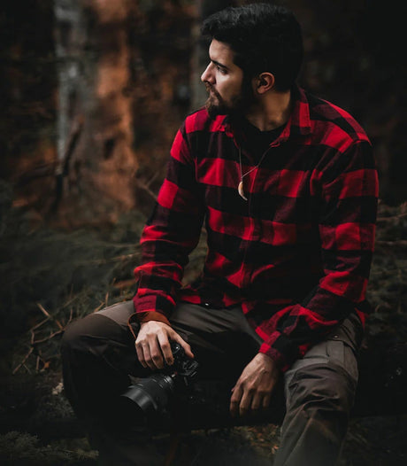 Men's Rugged Flannel Shirt