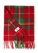 Soft Plaid Cashmere Feel Winter Scarf