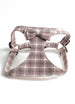 Dog‘s Bow-Knot Plaid Harness Leash Set