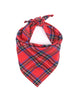 Dog's Plaid Flannel Bandana