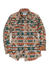 Women's Aztec Shirt, Wool Blend