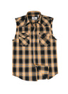 Men's Western Outdoor Plaid Vest, Snap Pearl