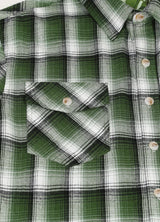 Men's Wildlife Adventure Flannel Plaid Shirt