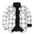 Front view of ice men's plaid sherpa lined shirt jacket