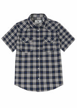 Men's Snap button Short-Sleeve Western shirt