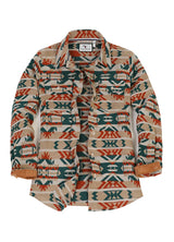 Women's Aztec Shirt, Wool Blend