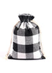 8 Pieces Plaid Cotton Candy Bag