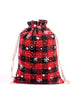 8 Pieces Plaid Cotton Candy Bag