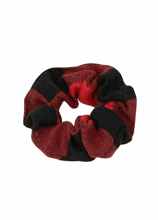 Women's Plaid Hair Scrunchie