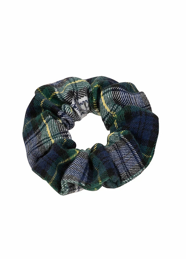 Women's Plaid Hair Scrunchie