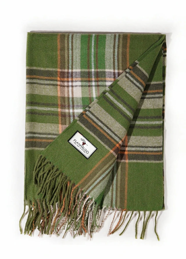 Women's Thickened Plaid Cashmere Feel Scarf