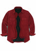 Men's Warm Sherpa Lined Fleece Shirt Jacket