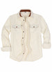 Men's Warm Sherpa Lined Fleece Shirt Jacket