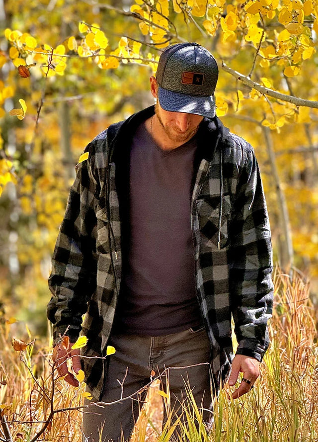 Men's sherpa lined flannel shirt best sale