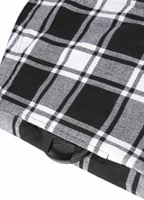 Men's Sherpa Lined Flannel Shirt Jacket with Hood,Plaid Shirt-Jac