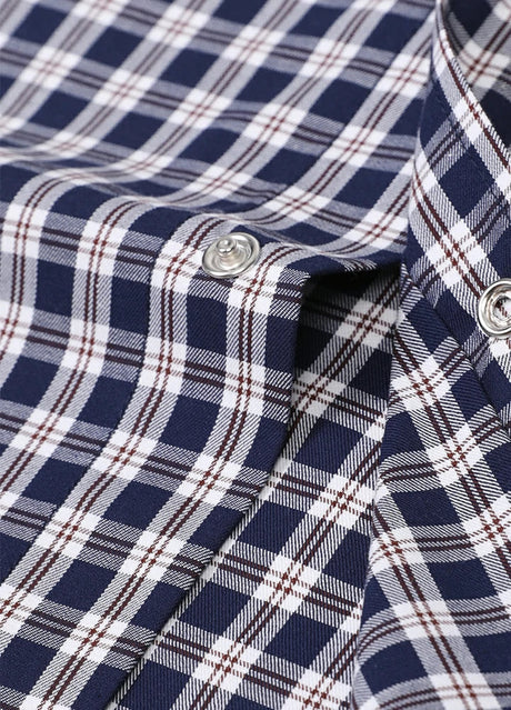 Close-up of the snap button of starry night men's classic western short sleeve shirt