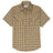 Front view of bumblebee men's snap button short sleeve western shirt