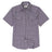 Front view of navyberry men's cozy snap button western short sleeve shirt 