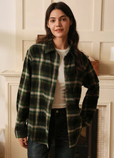 Women's Soft Flannel Shirt, Roll Up Sleeve