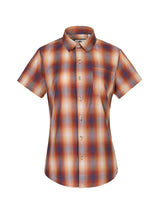 Women's Short-Sleeve Plaid Shirt