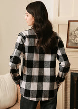 Women's Heritage Brushed Plaid Flannel Shirt,Heavyweight Cotton