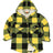 Front view of sozy flannel jacket for boys