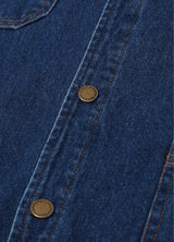 Men's Flannel Lined Utility Denim Shacket,Workwear-inspired, 11.2 oz