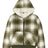 Front view of kids misty woodland hooded sweatshirt jacket