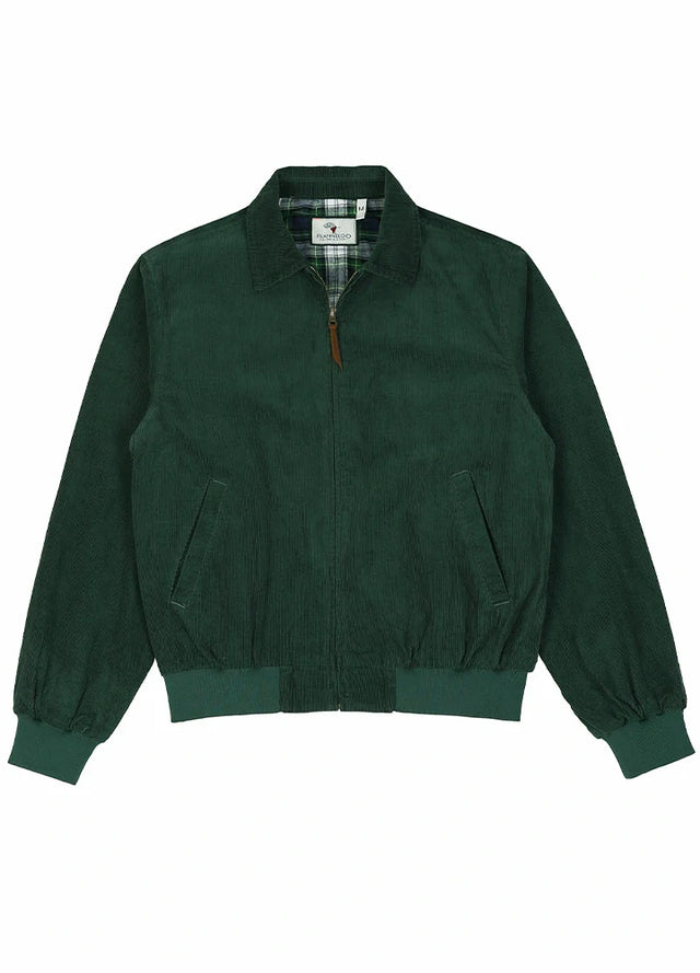 Front view of moss men's vintage corduroy jacket