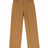 Front view of kids khaki flannel lined pants