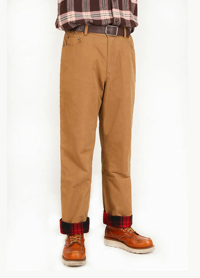 Flannel insulated pants sale